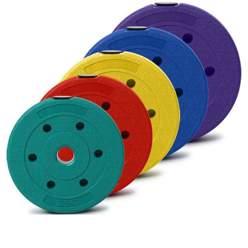 Dumbbell piece, hand grip rod, bell blade, small hole weight 15 kg