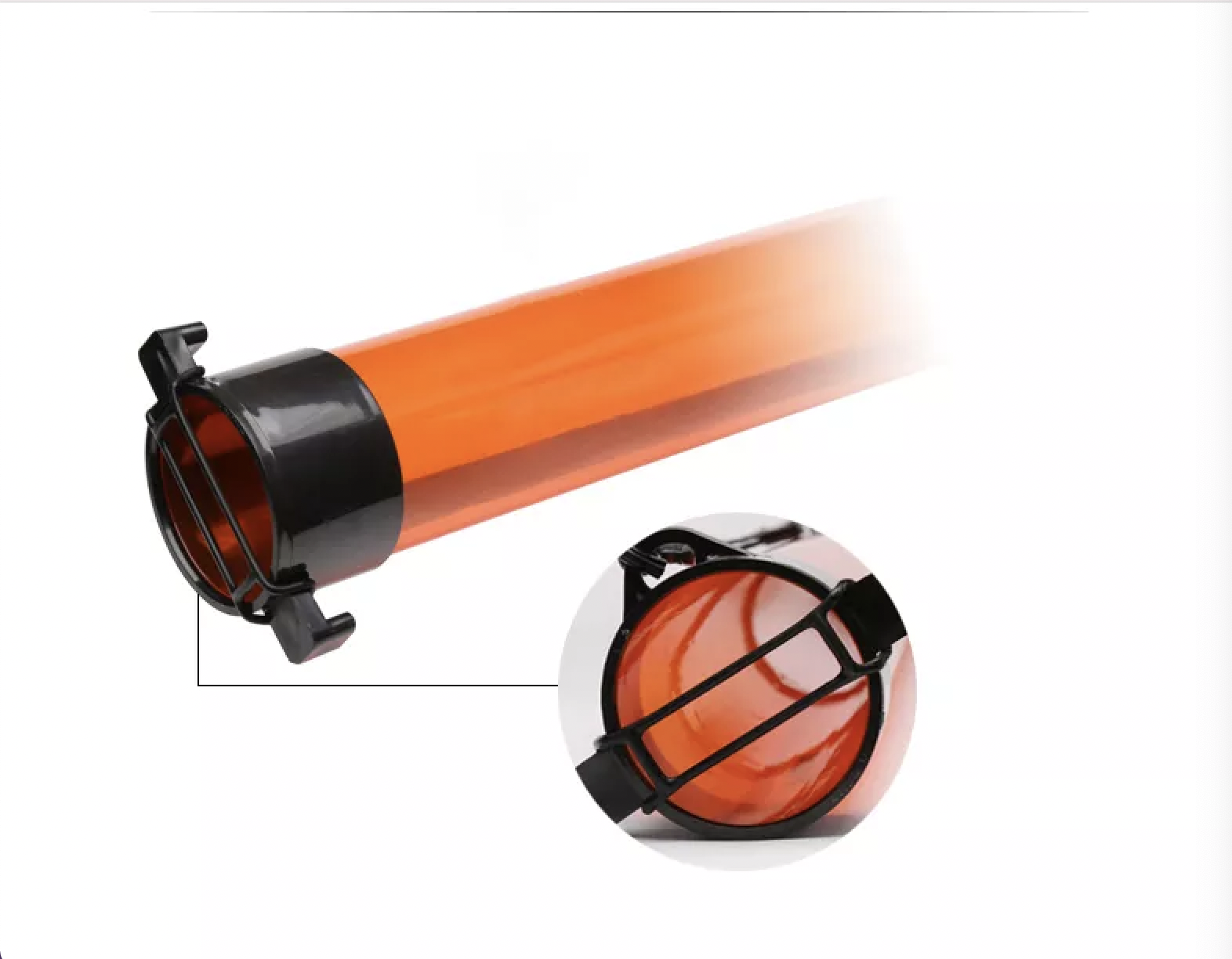 Tennis ball pickup collection natural plastics storage tube