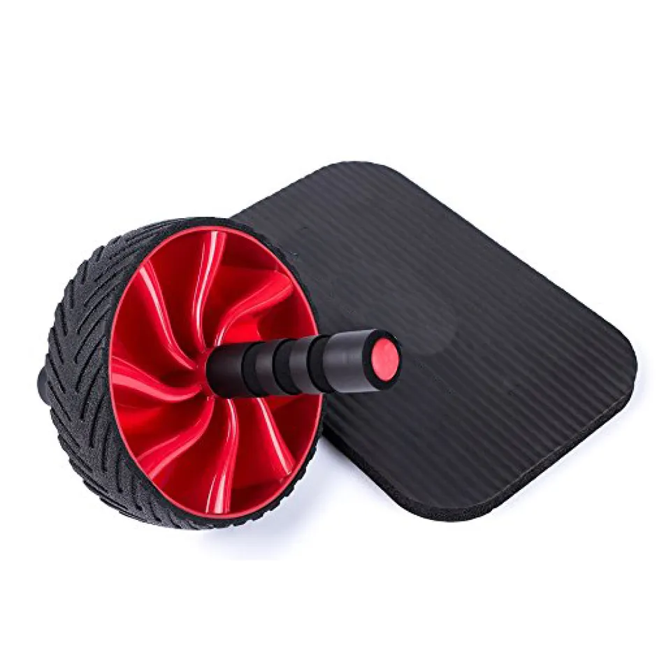 Non-sliding abdominal abs exercise wheel