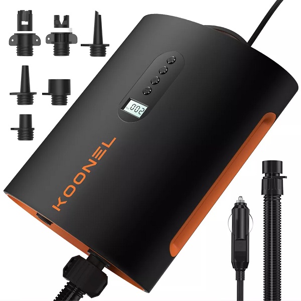 Share High quality factory price surfing inflatable sup paddle board kayak accessories pump electrical air pump Featured Image