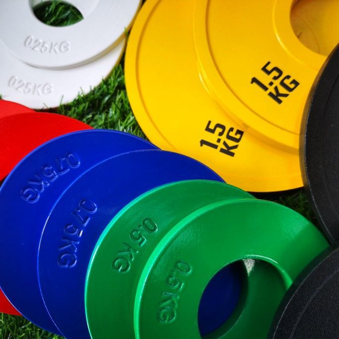 Fitness small weight Olympic bar barbell piece large hole weight piece