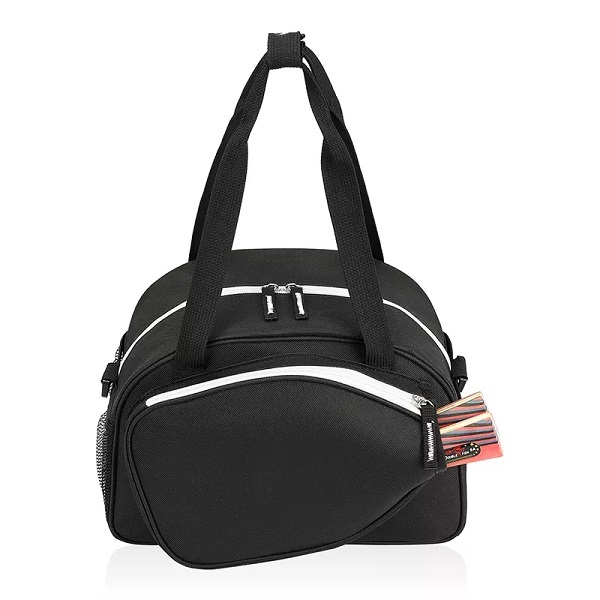 wholesale training racket protective cover portable Oxford storage bag Black outdoor sports table tennis bag Featured Image