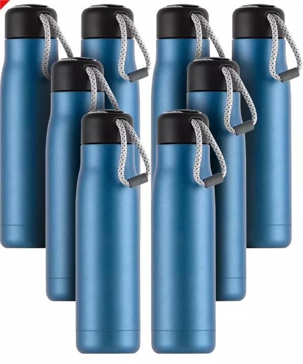 Rust steel double wall thermos flask sports water bottle Featured Image