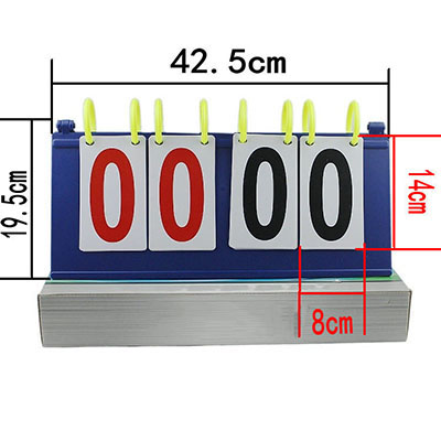 Manual flip Scoreboard folded scoreboard football volleyball and other games flip Scoreboard
