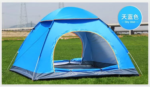 Outdoor Camping 1-2 Person Tent Quick Open Tent Camouflage Tents With Single Door