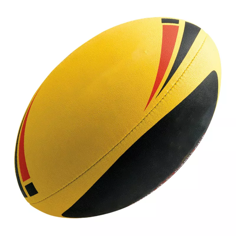Rugby American Football OEM Custom Printing Rugby Embossed Size F9 Ball Featured Image