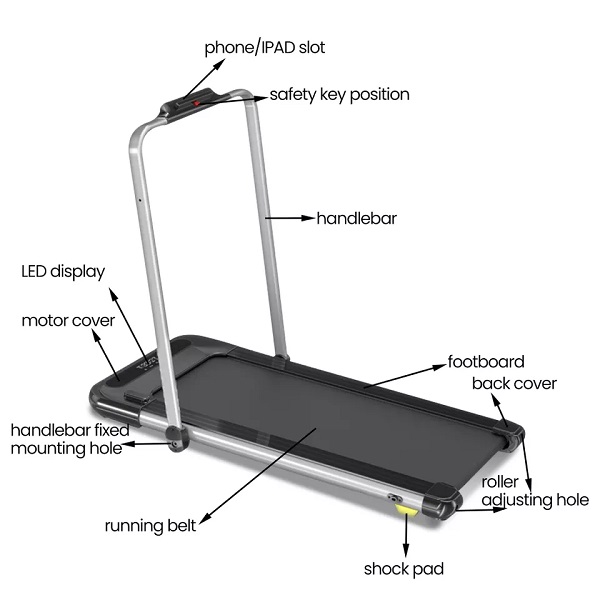Walking Treadmill For Old Man Pad Treadmill Instead Of Xiaomi Model For Home Use Smart Treadmill