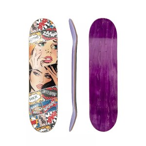 Tuck Brand New Series Canadian Maple 8.25 Inch Skateboard Deck For Pro Skaters