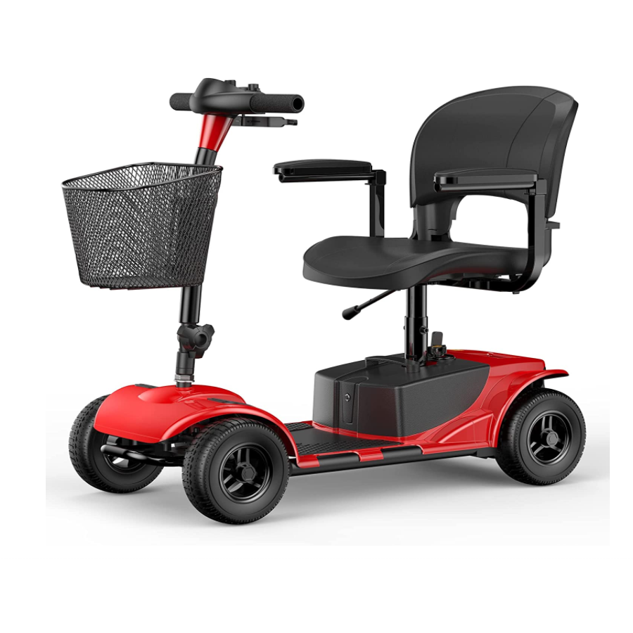 4 wheel power mobile scooter is suitable for seniors Featured Image