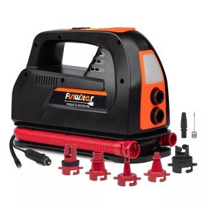 Wholesale OEM double action electric pump 12V 20PSI High Pressure SUP Air Pump Great for inflatable paddle board kayak boat tyre