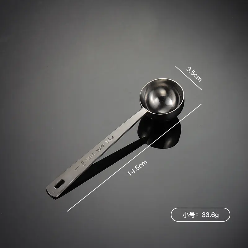 Stainless Steel Silver Welding Measuring Spoon with Handle Titanium Plated Gold Colorful Kitchen Baking Supplies