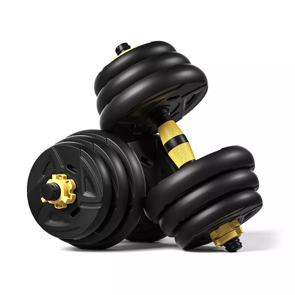 Barbell Dumbbells Exercise 10KG 15KG 20KG 30KG 40KG Environmental Protection Cement Adjustable Dumbbell 32kg
