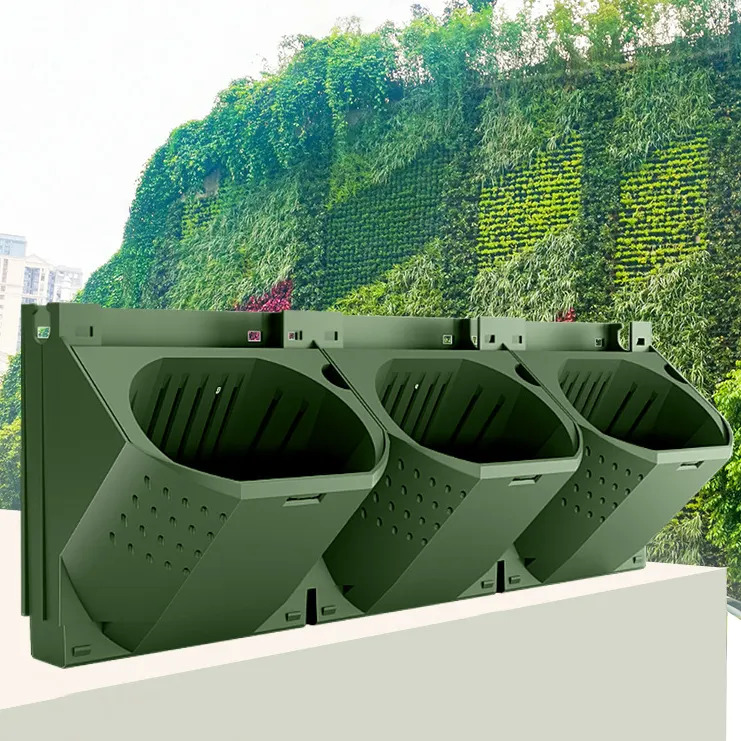 Smart Garden Green House Automatic Irrigation System Wall Stands Strong Vertical Hanging Planter Flower Pot Self Watering