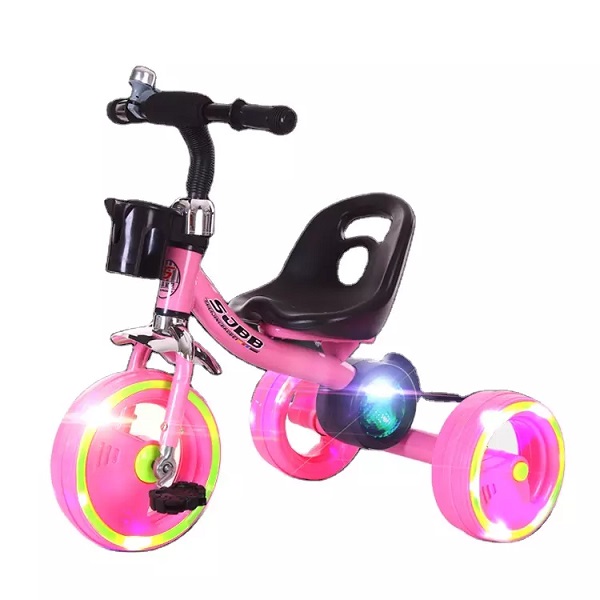 New fashion baby tricycle steel kids tricycle with music/plastic tricycle for kids 1-6 years/cheap baby mini bicycles bike trike Featured Image