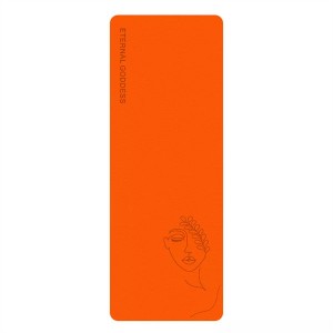 2022 New upgraded Coconut fiber PU Foldable Travel Yoga Mat