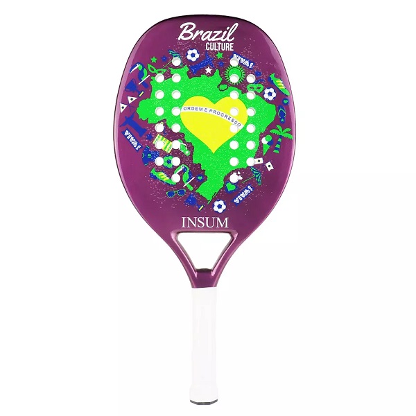 Professional High Quality Full Carbon Fiber Beach Tennis Racket