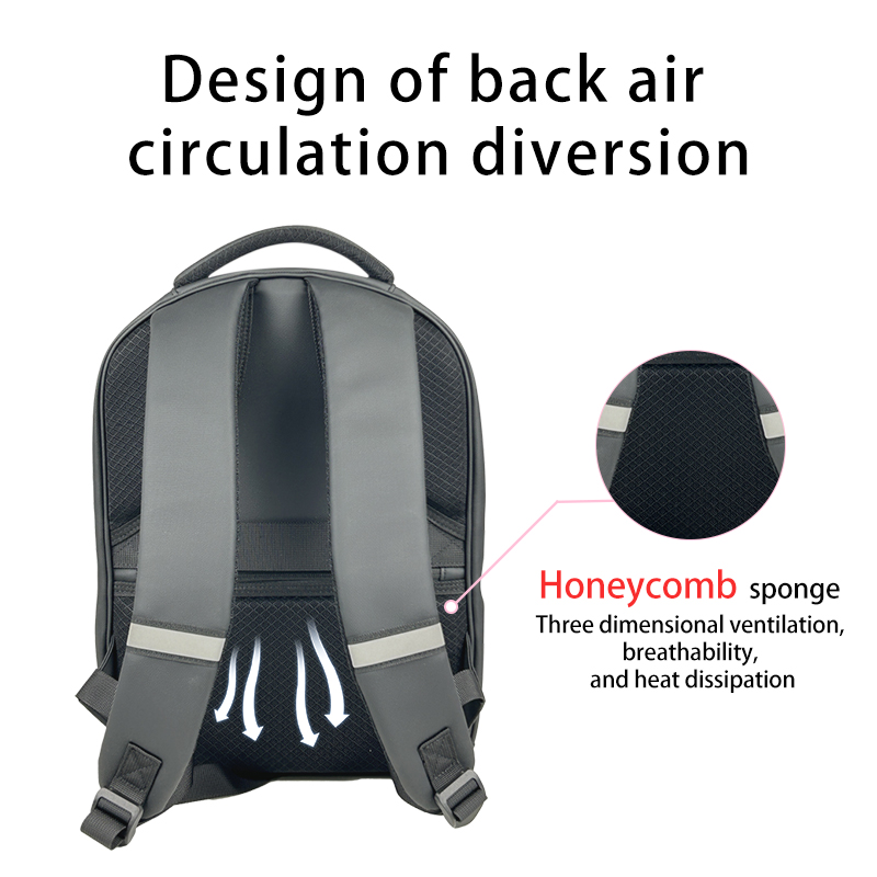 Multi-functional commuting leisure travel backpack