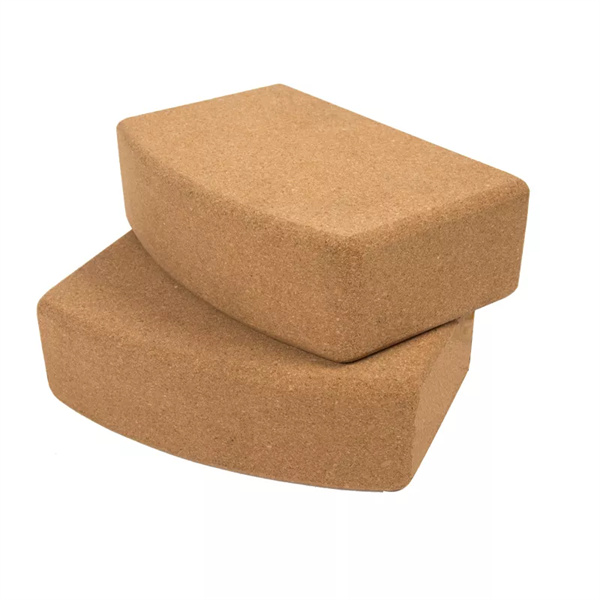 Custom Logo Eco Friendly 3_ Fitness Brick Yoga Block Cork