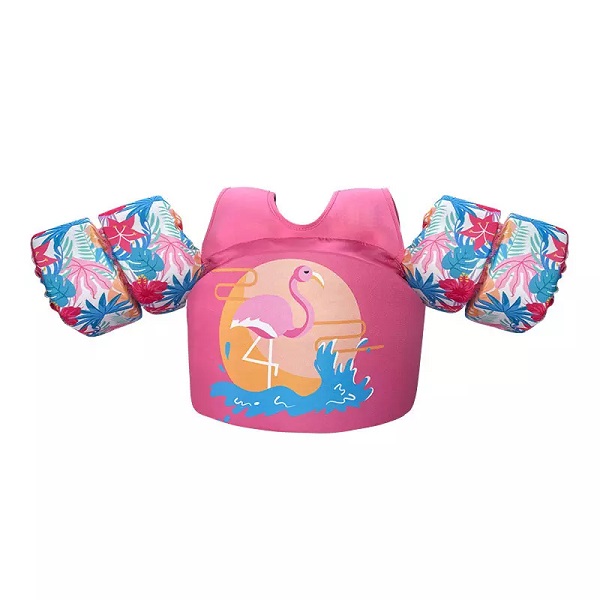 Life Jacket Learn Swimming Training Flotation Swimming Aid Arm Wings Swim Vest with Adjustable Safety Strap Featured Image