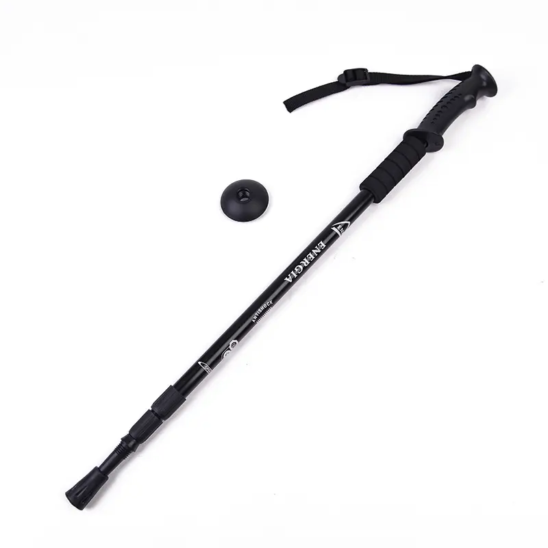 Wholesale walking stick Aluminum Alloy Telescopic hiking Trekking Pole for women men