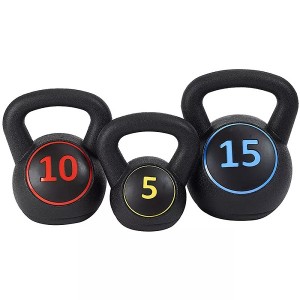 amazon hot selling soft kettlebell set with custom logo kettlebell