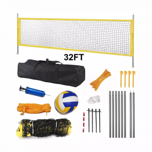 Hot sale smash round net beach volleyball game set