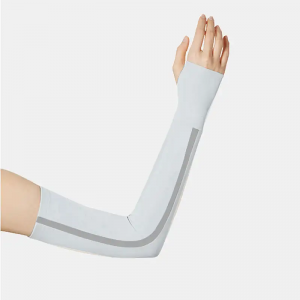 Oem Odm Custom Logo Sustainable Breathable Sun Protection Compression Kids Sports Arm Sleeves