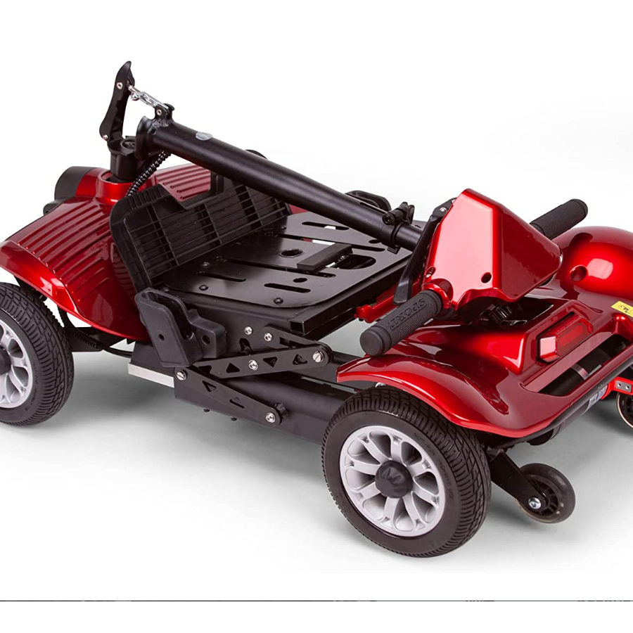 Luxury scooter folding professional adult mobile scooter red