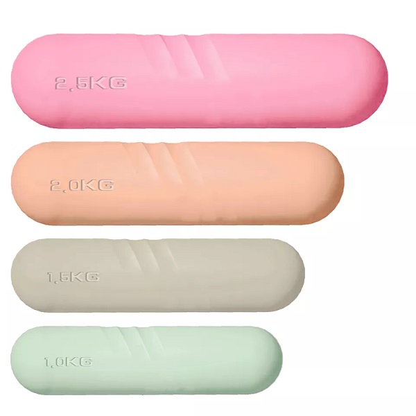 Custom Logo Women Exercise Fitness Sport Ankle Weight Weighted Wrist Bangles Triangle And Stripe Dumbbell