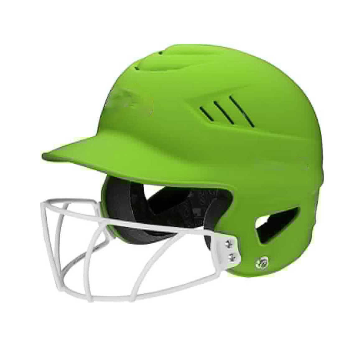 High Gloss Batting Helmet with Face Mask | Baseball/Softball