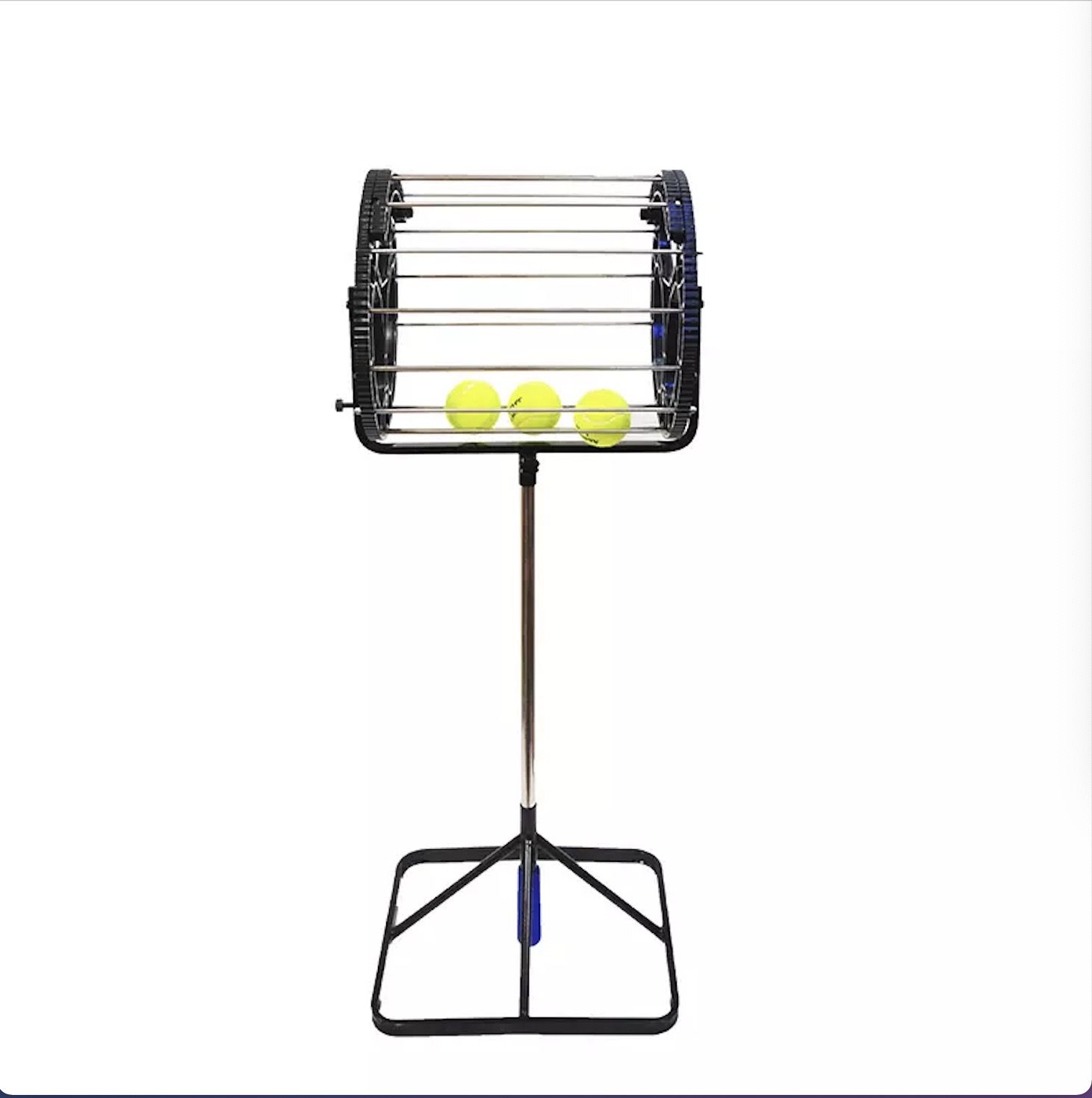 Tennis Club Practical Storage Tennis Ball Portable Hopper Picker with Wheels