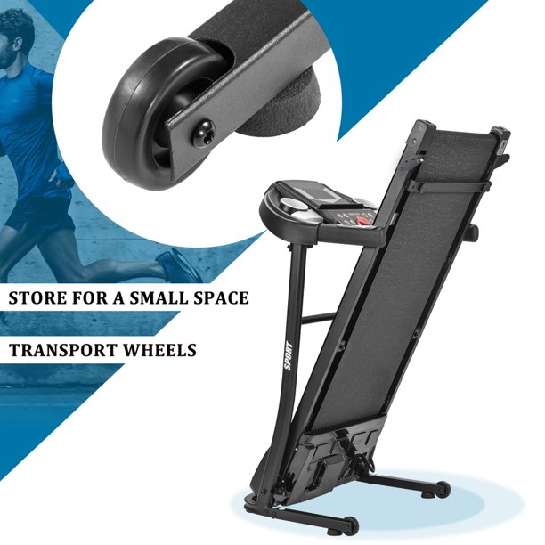 wholesale  folding easy flat speed fit installation motorized treadmill