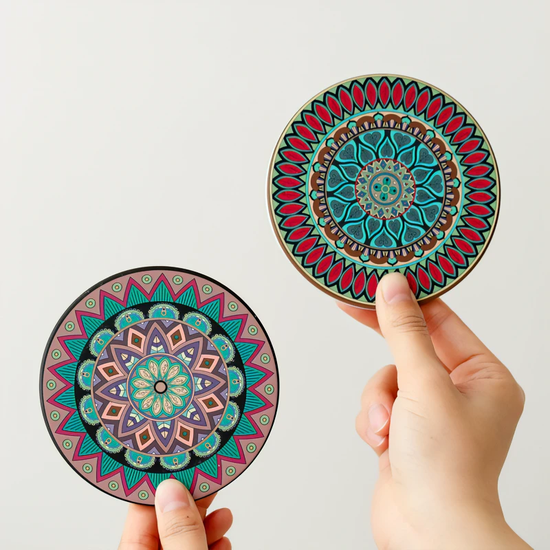 Absorbent coaster, diatom mud, Nordic ins, wind insulation pad, water coaster