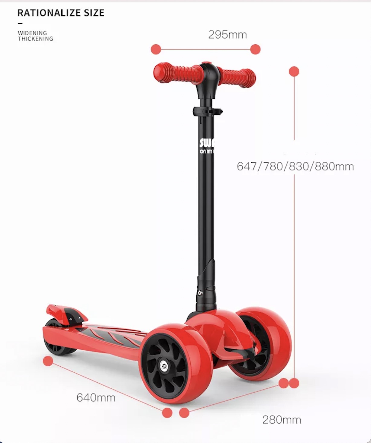 Hot Sale 3 Wheels With Led Light Children Scooter Foot Scooter For Baby Kids Scooter