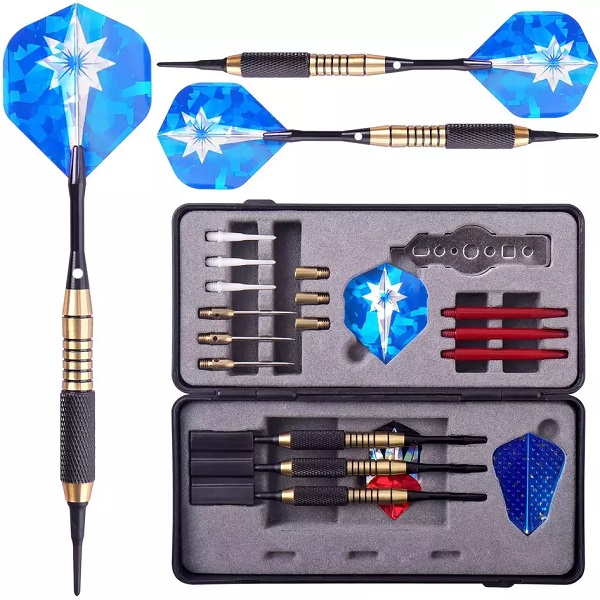 Custom available darts case package dart set for dartboard,with darts,flights and accessories