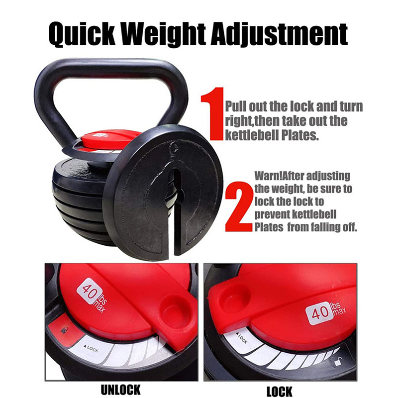Fitness Exercise Kettlebell Adjust Kettlebell