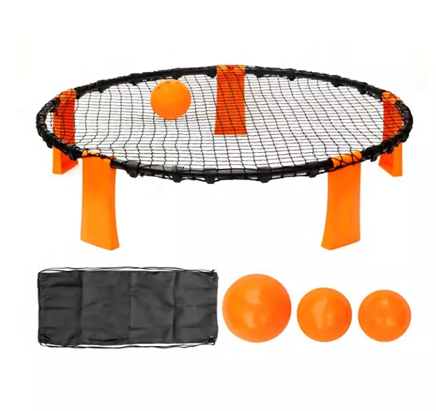 Outdoor portable volleyball net set system adjustable height volleyball net set Featured Image
