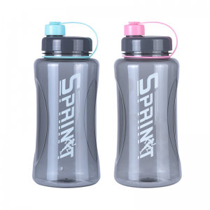 Camellia water cup, large capacity cup, plastic cup, plastic cup, space cup, outdoor sports portable large size kettle, 1.2L