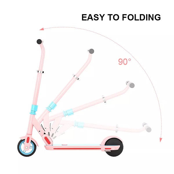 light weight children e scooter foldable 2 wheel kids electric scooter