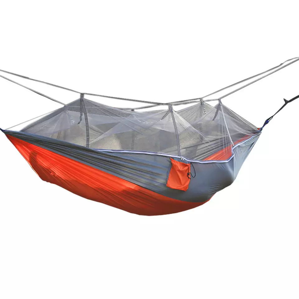 Hammock 12ft steel hammock stand with quilted fabric hammock combination and pillow Featured Image