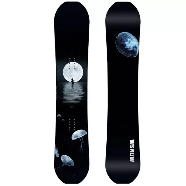 Snowboard all-round Board, flat board all over the region