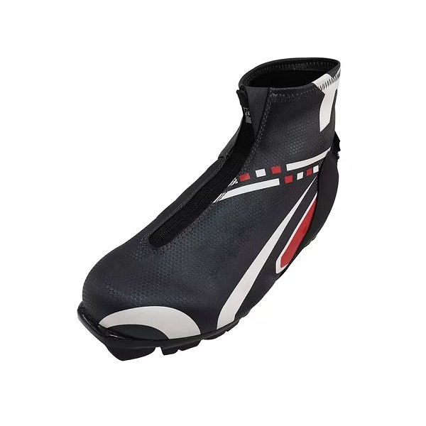 Professional OEM/ODM outdoor leather sport winter snow skiing board rubber sole snow boot skates