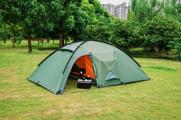 Everich Folding Upgraded Ultralight glamping tents 20D nylon Double Layers Aluminum Pole Outdoor Camping Tent