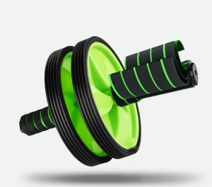 High quality double wheel workout, ab power wheel roller, belly roller, training wheel