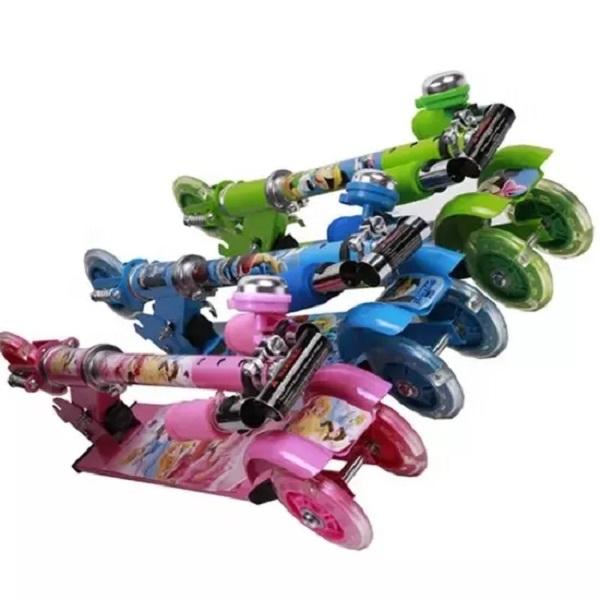 Manufacturers Wholesale 3 Wheels Skating Skate Board Foot Scooter Part Baby Kids Child Toy Scooter