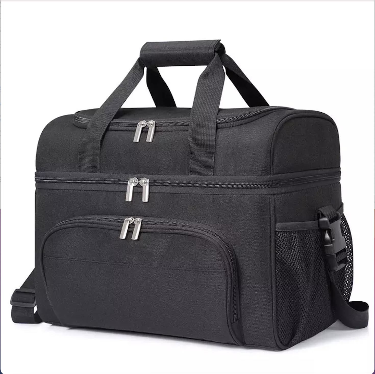 Amazon Hot Sale Insulated Cooler Bag Cooler Bag Lightweight Portable Cooler Tote for Camping Family Outdoor Activities Large Featured Image