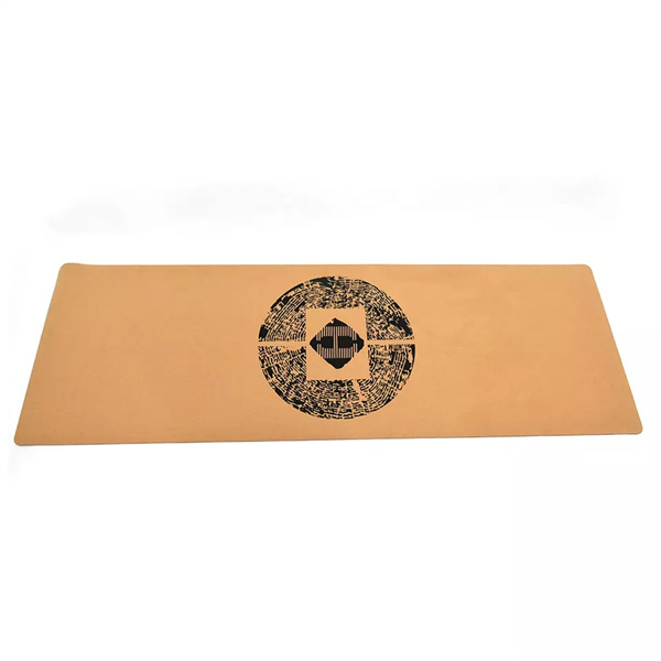 Eco Friendly Soft Surface Specifically Designed Gymnastics Yoga Rubber Mat Cork Mat