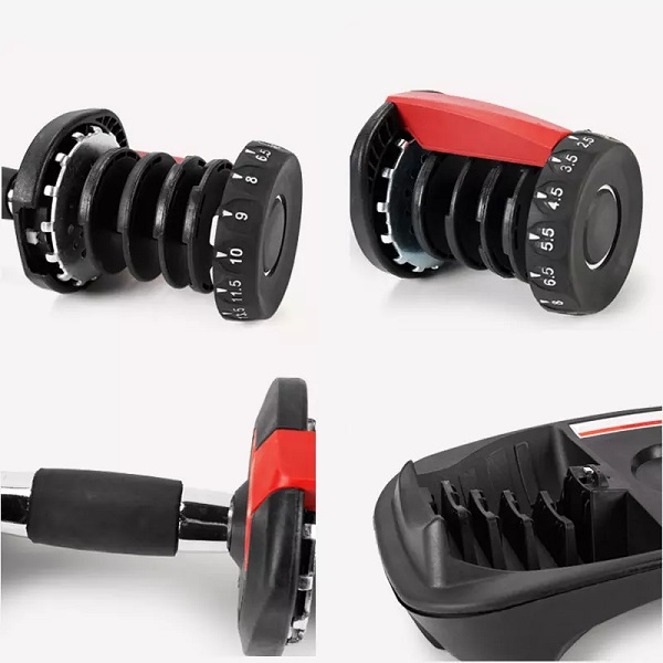 Iron Adjustable Dumbbell Set 40kg 24kg Gym Fitness Dumbbells Weights 552 1090 Home Weight Equipment for Sale 5 to 90lb 24 40 Kg