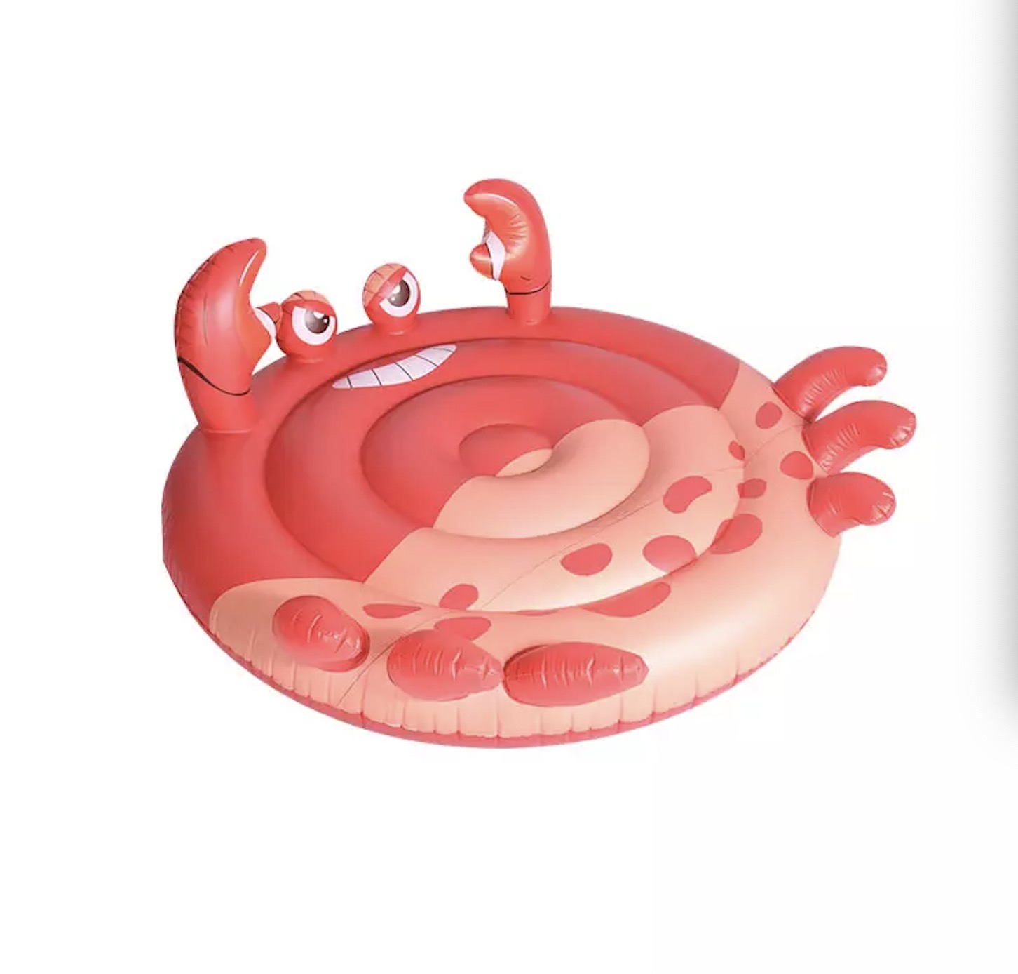 Custom pool floats inflatable crab air bed pool floatie water float inflatable animal toys