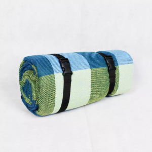 Peacock blue picnic mat